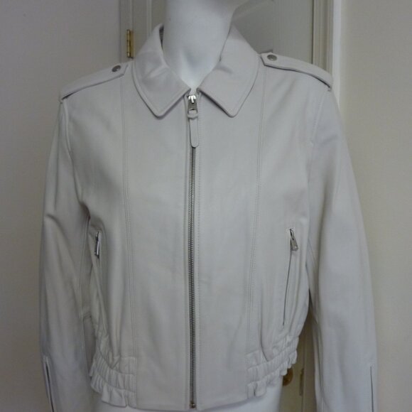 Mackage Jolene Classic Lamb Leather Jacket - Picture 3 of 8